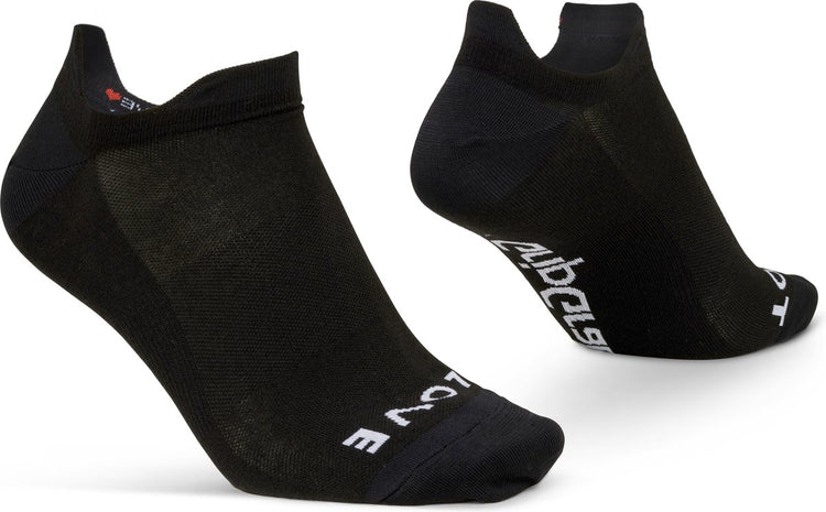Gripgrab - chaussettes de cyclisme d'été classiques no show 1 paire de chaussettes chaussettes de sport coolmax - noir - unisexe - taille s (38-41)