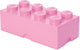 Chambre Copenhague LEGO Rangement Brique 8 rose