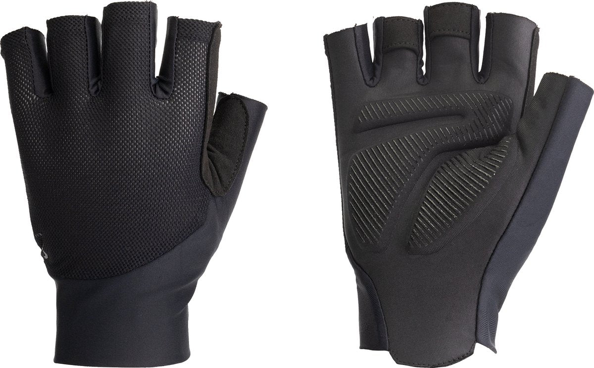Bbb cycling pave 2.0 - gants de cyclisme été - 15 - 25 °c - rembourrage moyen - matériau confortable et respirant - gants de cyclisme hommes femmes - noir - taille m - bbw-74