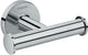 Crochet porte-serviettes universel Hansgrohe Logis double chromé