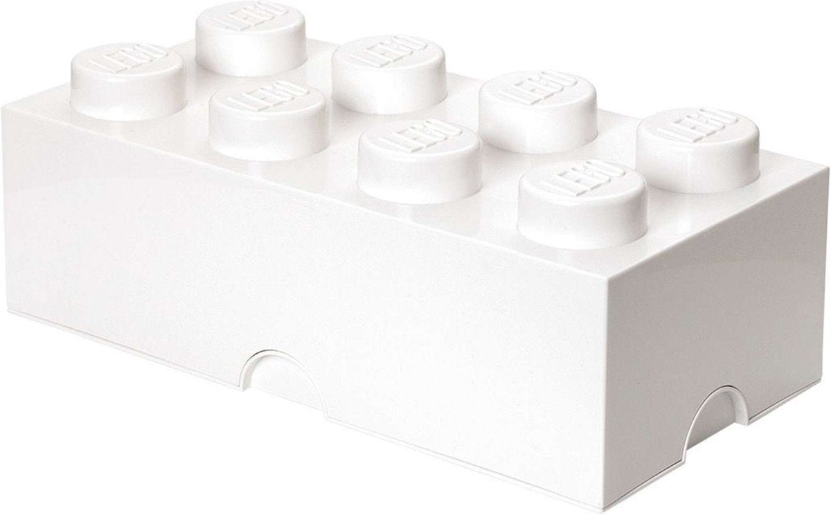 Chambre copenhague lego rangement brique 8 blanc