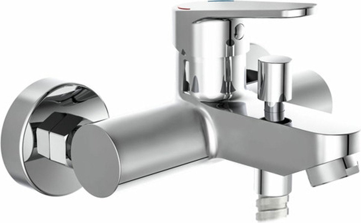 Robinet de baignoire Schütte futura dvgw - mitigeur - entraxe 150 mm - chromé