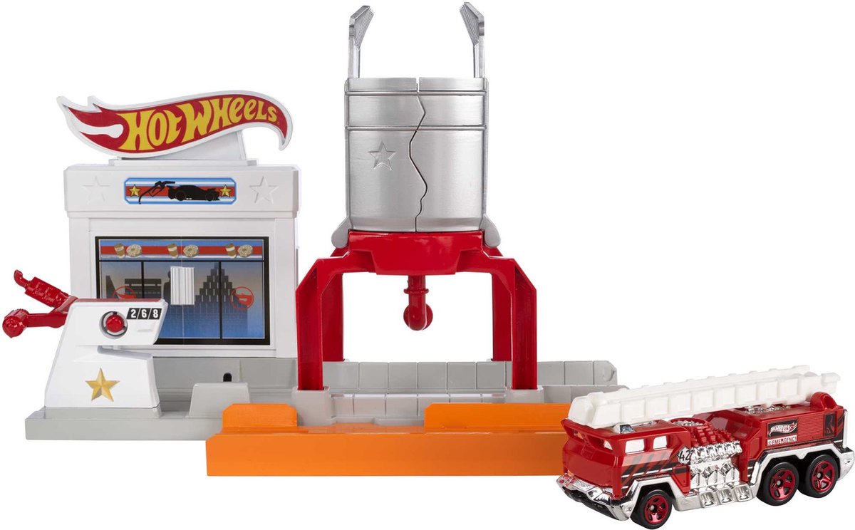 Circuit Hot Wheels Blaze Blast - inclus 1 voiture