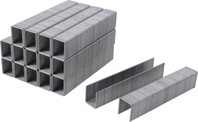Wolfcraft - agrafes type 53 pour cloueuse - 3000 pièces - agrafes à dos large - acier extra dur - type 053 - 7047000
