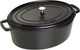 Staub cocotte ovale cocotte noire - ø 41 cm 12 litres