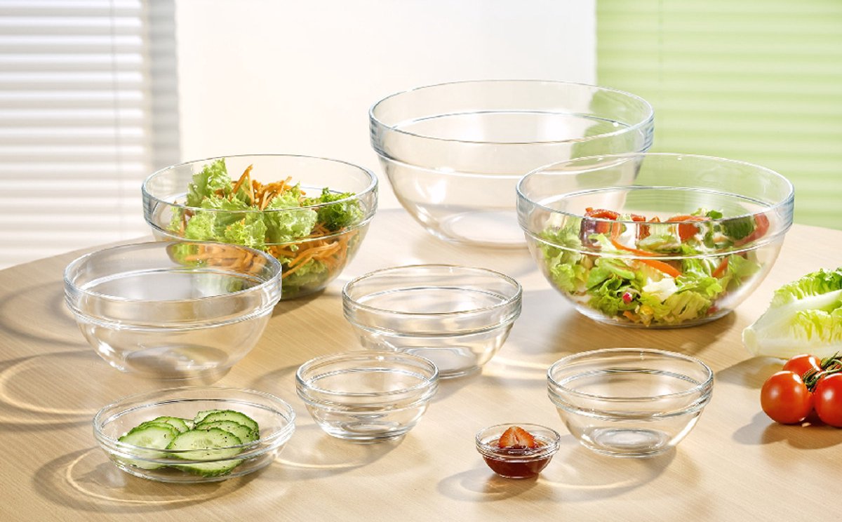 Duralex bol lys 17 cm 0,8 l verre trempé transparent