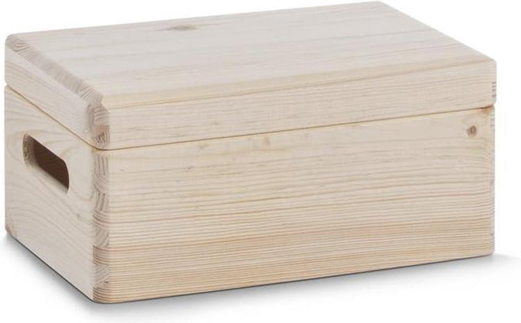 Zeller présente boîte en bois Zeller 30x20x14 cm avec couvercle