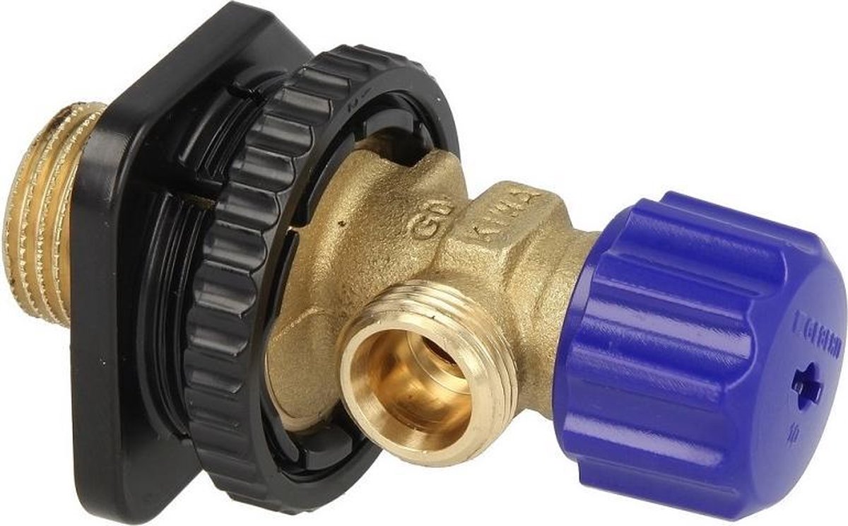 Raccordement eau vanne d'angle Geberit - réservoir intégré up200 up320