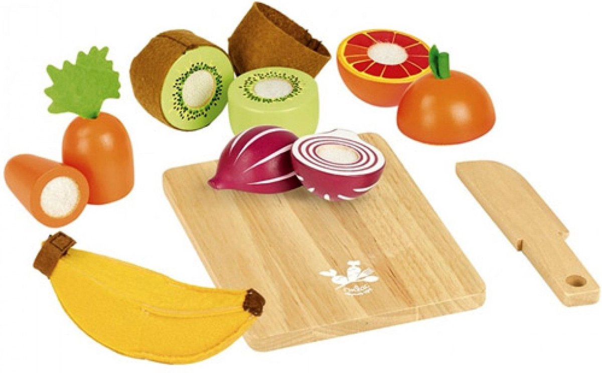Vilac set de légumes fruits tranchés 14 pcs