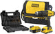 Tournevis Stanley Fatmax V20 18 V avec jeu d'accessoires de 50 pièces dans un sac souple (avec batterie 2,0 Ah et 4,0 Ah et chargeur) SFMCD711DMA-QW