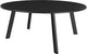 Table d'appoint de jardin Woood fer - métal - noir - 40xø70