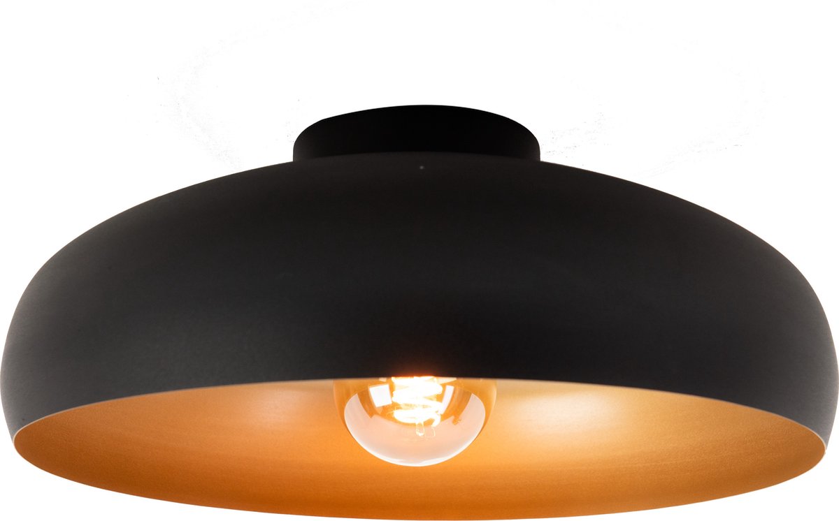 Plafonnier Eglo mogano - e27 - ø 40 cm - cuivre noir