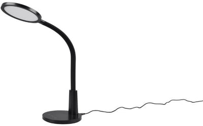 Rl live your light reality sally - lampe de table - lampe de bureau - noir - incl. 1x SMD 8,4W - variateur tactile - minuterie