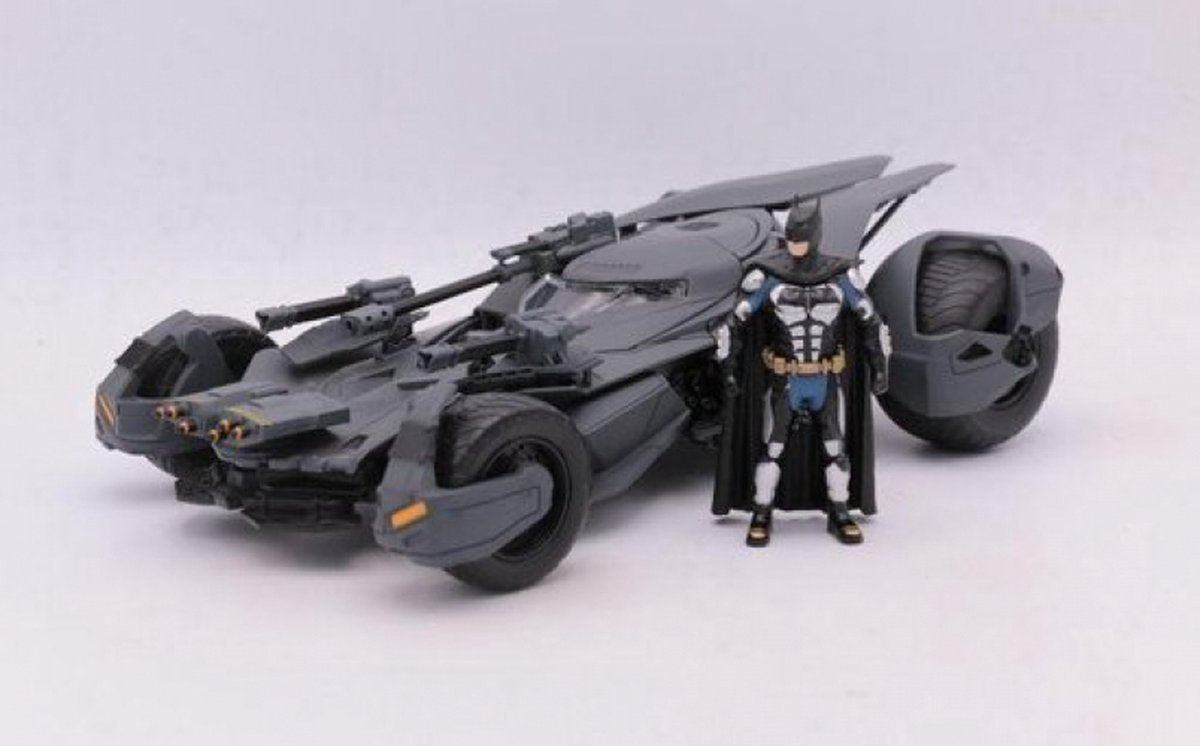 Jada Toys 1 24 Batmobile Justice League 2017 + figurine Batman