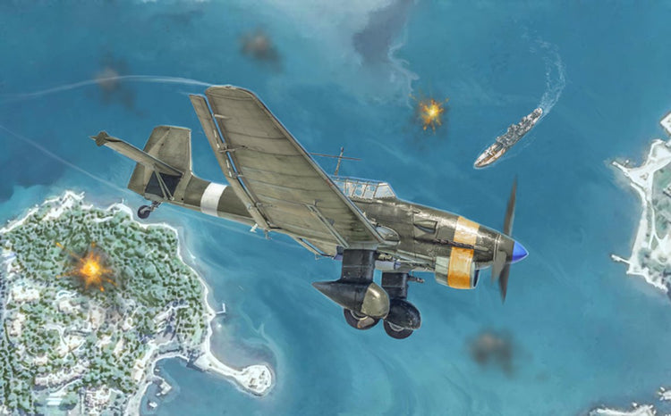 Maquette avion Italeri - 2769 junkers ju 87 b-2 r-2 stuka -picchiatello- plastique - 1:48 - modélisme