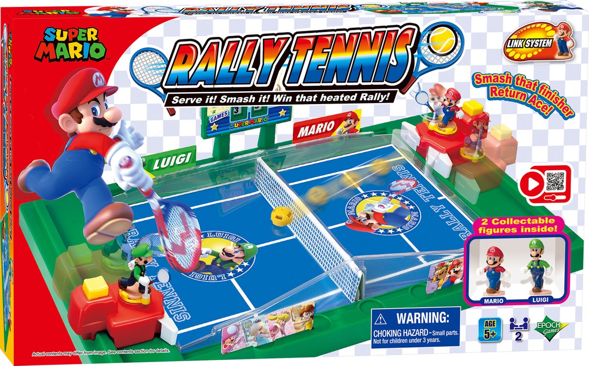 Jeux d'époque, jeu de tennis Super Mario