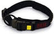 Beeztees collier pour chien parinca nylon noir - 55-60 cm x 30 mm