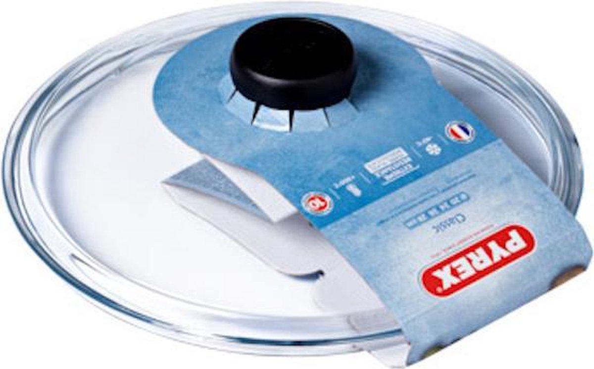 Couvercle accessoires Pyrex classic - verre borosilicate - ø24 cm