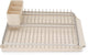 Égouttoir à vaisselle Brabantia - avec égouttoir et porte-couverts - beige doux