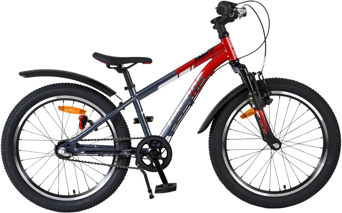 Vélo enfant Volare xc race - 20 pouces - nexus 3 - rouge gris