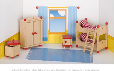 Goki Dollhouse Furniture Children's Room