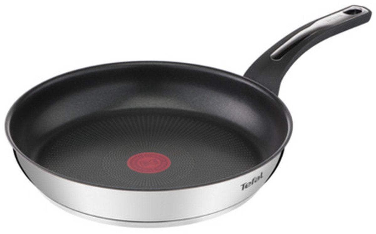 Poêle Tefal emotion - induction - inox - capteur de température - 30cm