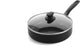 Poêle à induction céramique Greenchef prime avec couvercle 24 cm - 2,65 l - sans PFA - poêle à induction - passe au lave-vaisselle - passe au four jusqu'à 160°c - revêtement antiadhésif céramique - aluminium recyclé - noir