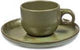 Serax - surface sergio herman - tasse à expresso + soucoupe - vert camo - 13 ø - 4 pièces