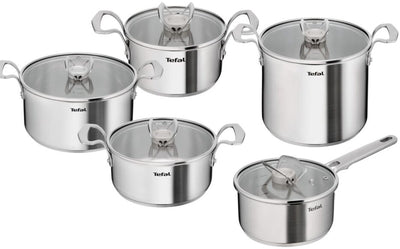 Tefal extreme - set de poêles - 5 pièces - casserole haute 22 cm - casserole 18 cm - casserole 16 20 24 cm