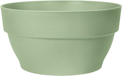 Elho vibia campana bowl 34 - bol pour plantes d'extérieur - 100% plastique recyclé - ø 33,9 x h 17,4 cm - vert pistache