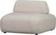 Fauteuil Woood sterck - polyester - sable - 118x102x41