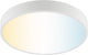 Brilliant slimline - plafonnier - ø 39 cm - led 11w - cct - 3000k-6500k - dimmable - veilleuse - minuterie - télécommande - blanc