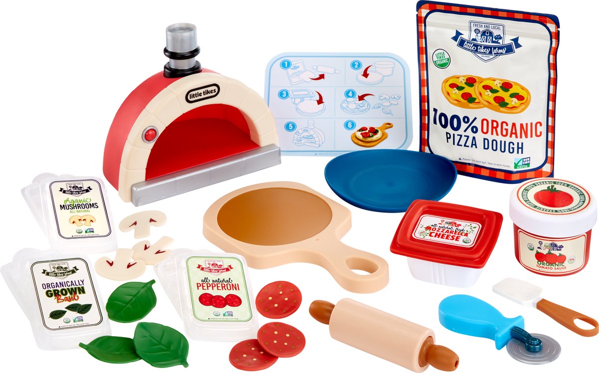 Ensemble de pizza pour chefs créatifs Little Tikes
