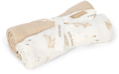 Petit swaddle hollandais - blanc - naturels nouveau-nés - bébé lapin