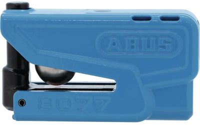 Antivol moto Abus antivol de frein à disque avec alarme - granit™ detecto xplus 8077 2.0 - niveau de sécurité 18 - bleu - convient aux motos - scooters
