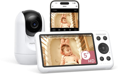Momcozy BM04 - babyphone intelligent - vision nocturne - détection de mouvements et de pleurs