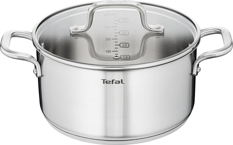 Ustensine de cuisine tefal Tefal virtuoseuse de couvercle en verre de 24 cm
