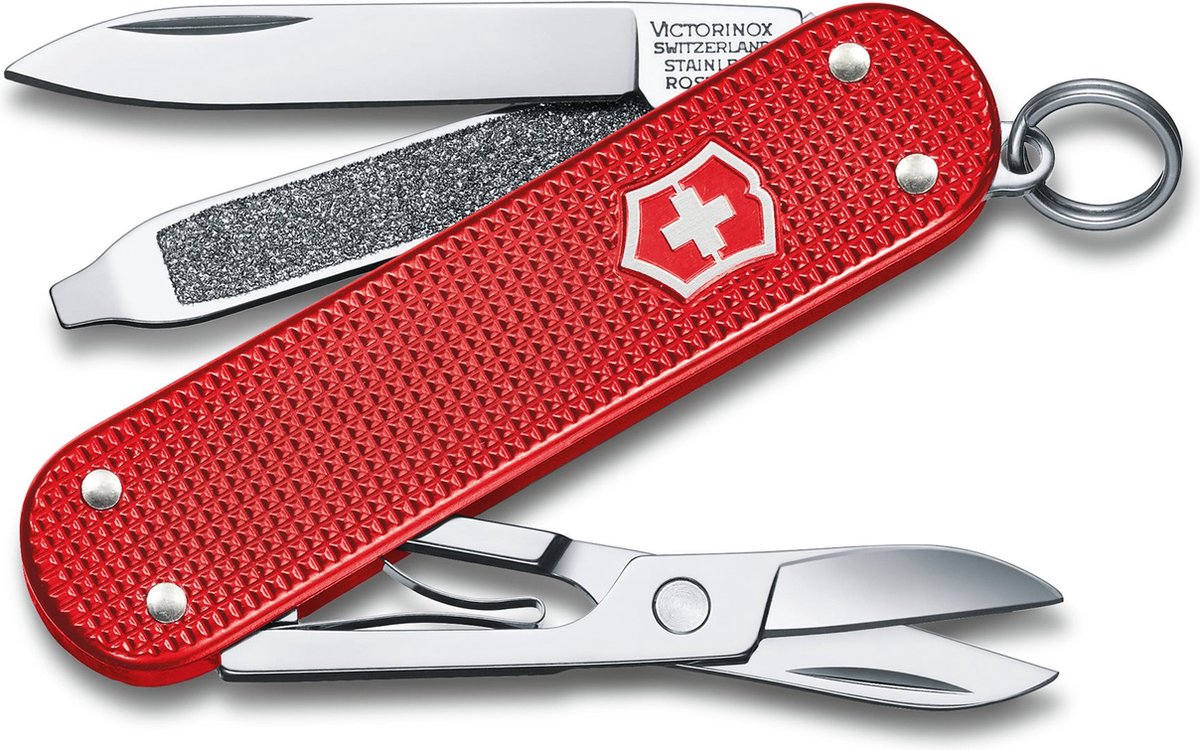 Couteau de poche Victorinox classic alox colours - sweet berry - 5 fonctions