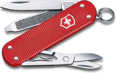 Couteau de poche Victorinox classic alox colours - sweet berry - 5 fonctions