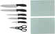 Set de couteaux Alpina - 8 pièces - couteau de chef, couteau à découper, couteau à désosser, couteau universel et couteau à éplucher - avec ciseaux - incl. 2 planches à découper