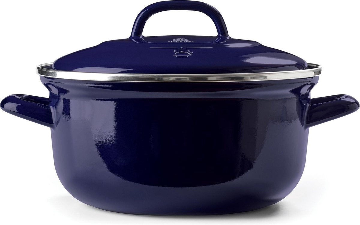 Ragoût indigo BK - 24 cm 4,22 l - bleu