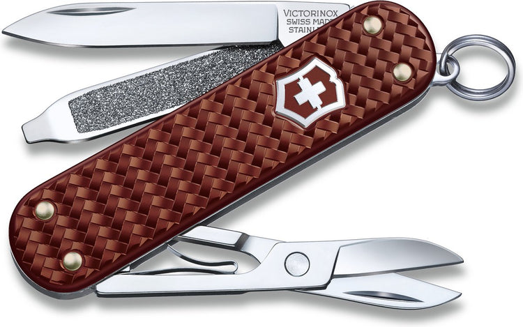 Couteau de poche Victorinox classic précieux alox - noisette - 5 fonctions