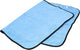 chiffon de séchage en microfibre XL 64 x 88 cm bleu