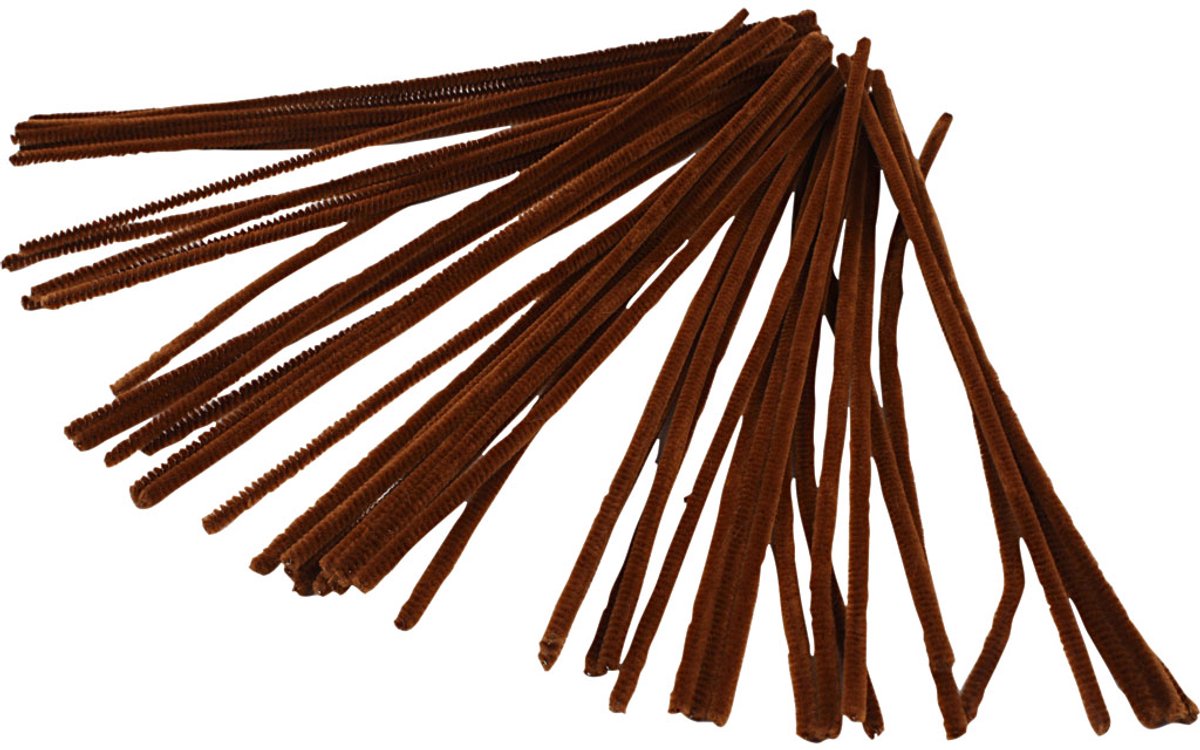 Chenille Brown 30 cm, 50e.