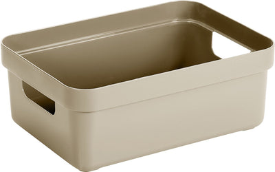 Sunware sigma home boîte de rangement 9l beige 350 x 246 x 122 mm