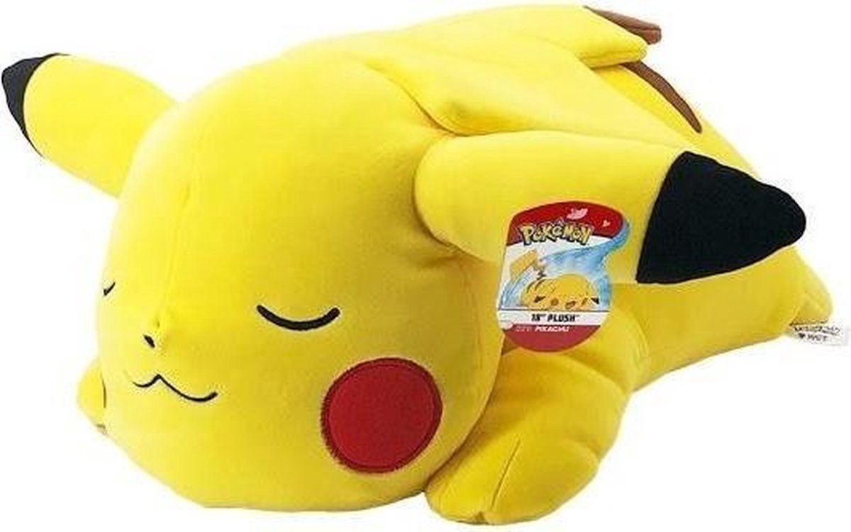 Peluche Pokémon - pikachu endormi 45 cm