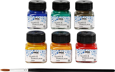 Creativ Company Glasen Porcelain Paint Couleur claire, 6e.