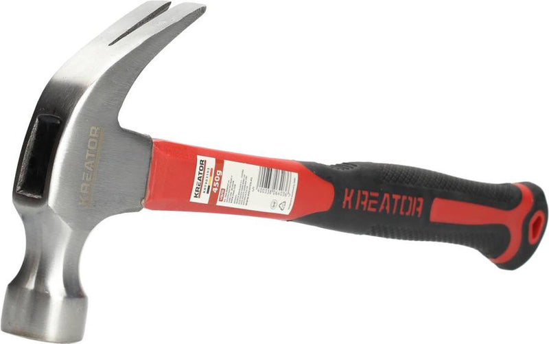 Kreator - outils à main - krt903103 - marteau à panne fendue - 450g - fibre