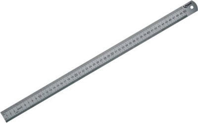 Règle de bureau Maped en acier de 50 cm avec graduations gravées