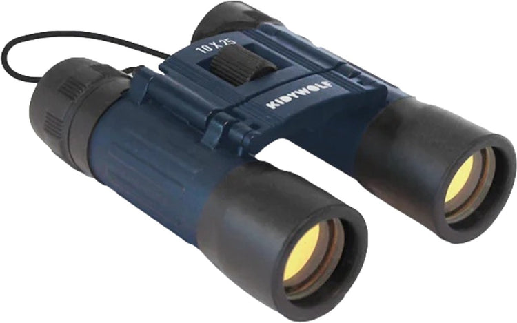 Kidywolf kidybinocular jumelles pour enfants bleues – grossissement 10x, boussole, antichoc, 5+